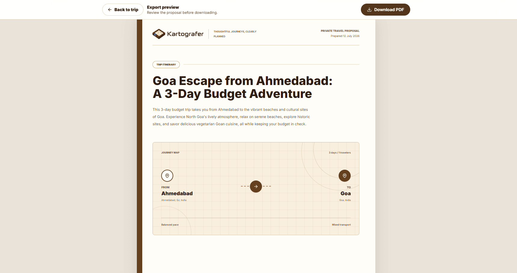 Kartografer exported trip PDF